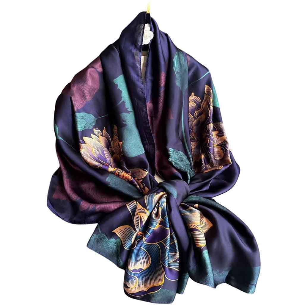 xyueanlo SR-018 Satin Royale Scarf - View 1